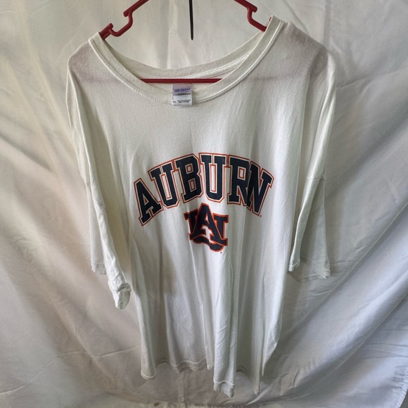 Gildan White Graphic T-Shirt - Picture 2 of 3